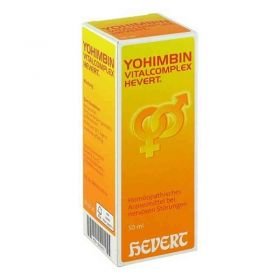 Yohimbin Vitalcomplex Hevert Tropfen (50 ml) – PZN 352621 из Германии