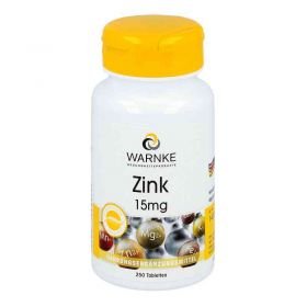 Zink 15 mg Tabletten (250 stk) – PZN 1355194 из Германии