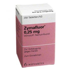 Zymafluor 0,25mg (250 stk) – PZN 1379177 из Германии