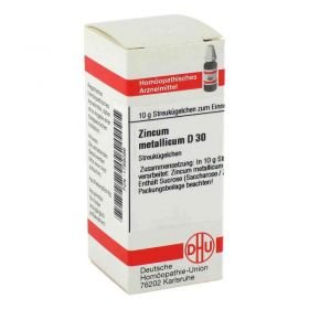 Zincum Metallicum D 30 Globuli (10 g) – PZN 1789099 из Германии