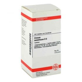 Zincum Metallicum D 6 Tabletten (200 stk) – PZN 2108517 из Германии