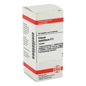 Zincum Metallicum D 3 Tabletten (80 stk) – PZN 2118208 из Германии