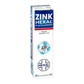Zink HEXAL (20 stk) – PZN 2415337 из Германии