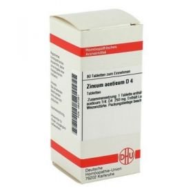 Zincum Aceticum D 4 Tabletten (80 stk) – PZN 2637351 из Германии