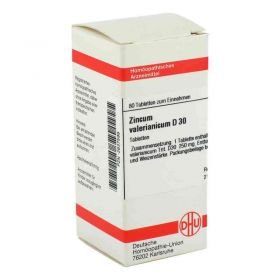Zincum Valerianicum D 30 Tabletten (80 stk) – PZN 2637598 из Германии