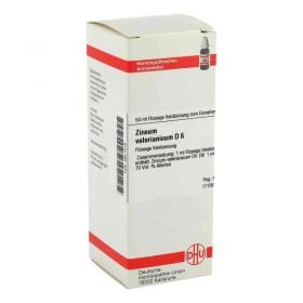 Zincum Valerianicum D 6 Dilution (50 ml) – PZN 2811518 из Германии