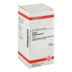 Zincum Valerianicum D 6 Tabletten (200 stk) – PZN 2812848 из Германии