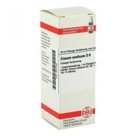 Zincum Aceticum D 8 Dilution (20 ml) – PZN 2815189 из Германии