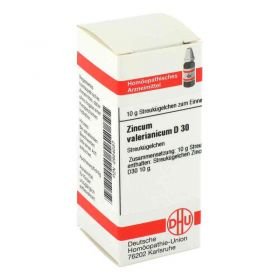 Zincum Valerianicum D 30 Globuli (10 g) – PZN 2934037 из Германии