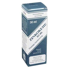 Zinkokehl Tropfen D 3 (30 ml) – PZN 3483737 из Германии