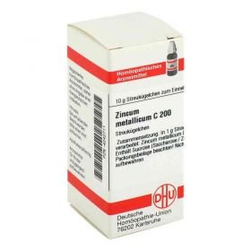 Zincum Metallicum C 200 Globuli (10 g) – PZN 4242711 из Германии