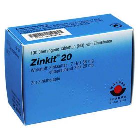 Zinkit 20 (100 stk) – PZN 4435278 из Германии