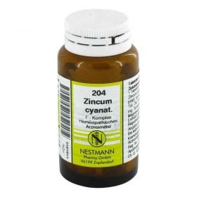 Zincum Cyanatum F Komplex Nummer 2 04 Tabletten (120 stk) – PZN 4484845 из Германии