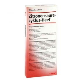 Zitronensäurezyklus Heel Ampullen (10 stk) – PZN 6156039 из Германии