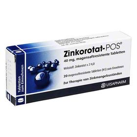 Zinkorotat-POS (20 stk) – PZN 6340889 из Германии