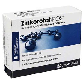 Zinkorotat-POS (100 stk) – PZN 6340903 из Германии