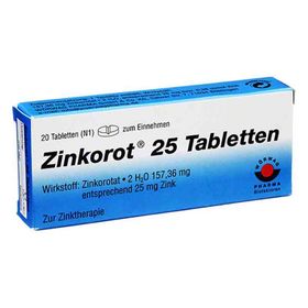 Zinkorot 25 (20 stk) – PZN 6890704 из Германии