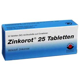 Zinkorot 25 (50 stk) – PZN 6890710 из Германии