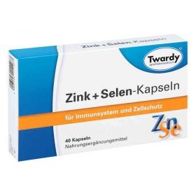 Zink + Selen Kapseln (40 stk) – PZN 7709629 из Германии