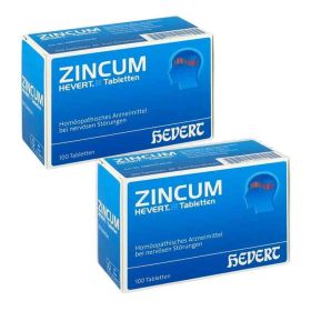 Zincum Hevert N Tabletten (2X100 stk) – PZN 8100239 из Германии