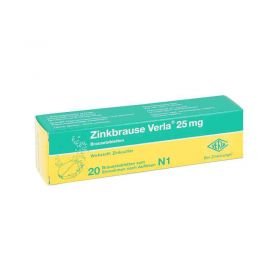Zinkbrause Verla 25mg (20 stk) – PZN 8900542 из Германии