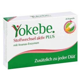 Yokebe Plus Stoffwechsel aktiv Kapseln (28 stk) – PZN 10130695 из Германии