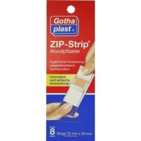 ZIP Strip wasserabweisend 72x25mm, 8 ST – PZN 1021381 из Германии