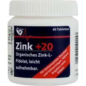 ZINK+20 Tabletten, 60 ST – PZN 11127063 из Германии