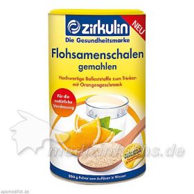 ZIRKULIN Flohsamenschalen gemahlen Pulver, 200 G – PZN 11230789 из Германии