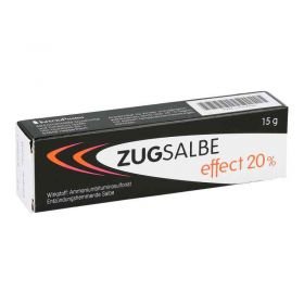 Zugsalbe effect 20% Salbe (15 g) – PZN 11517516 из Германии