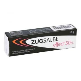 Zugsalbe effect 50% Salbe (15 g) – PZN 11517539 из Германии