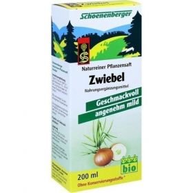 ZWIEBELSAFT naturrein Schoenenberger, 200 ML – PZN 1159524 из Германии