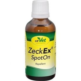 ZECKEX SpotOn Repellent f.Hunde/Katzen, 50 ML – PZN 12346809 из Германии