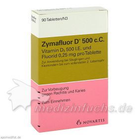 ZYMAFLUOR D 500 C C Tabletten, 90 ST – PZN 14901 из Германии