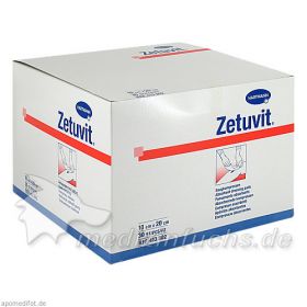 ZETUVIT Saugkompressen unsteril 10x20 cm, 30 ST – PZN 1905513 из Германии