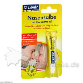 ZIRKULIN Nasensalbe m.Dexpanthenol, 5 G – PZN 1909190 из Германии