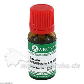 ZINCUM METALLICUM LM 12 Dilution, 10 ML – PZN 2604297 из Германии