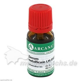 ZINCUM METALLICUM LM 18 Dilution, 10 ML – PZN 2604305 из Германии