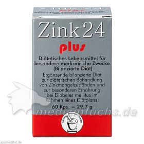ZINK 24 plus Kapseln, 60 ST – PZN 3090475 из Германии