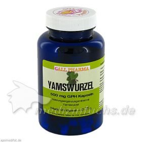 YAMSWURZEL 500 mg GPH Kapseln, 120 ST – PZN 3378302 из Германии