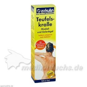ZIRKULIN Teufelskralle Muskel- und Gelenkgel, 125 ML – PZN 373296 из Германии