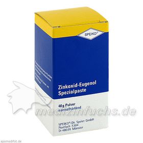 ZINKOXID-Eugenol Spezialpaste normalh, 40 G – PZN 40235 из Германии
