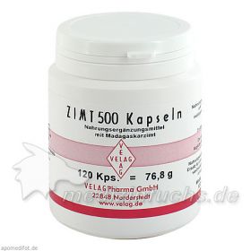 ZIMT 500 Kapseln, 120 ST – PZN 4305162 из Германии