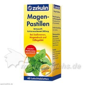 ZIRKULIN Magen-Pastillen, 40 ST – PZN 4598193 из Германии