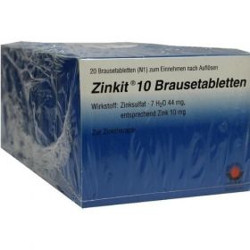 ZINKIT 10 Brausetabletten, 5X20 ST – PZN 4832163 из Германии