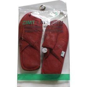 ZIMTLATSCHEN vorne geschlossen Gr.37/38 rot, 2 ST – PZN 5381366 из Германии