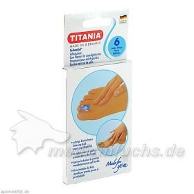ZEHENSCHUTZ Technogel klein TITANIA, 6 ST – PZN 5958529 из Германии