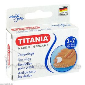 ZEHENRINGE 2 klein und 2 gro, 4 ST – PZN 6058667 из Германии