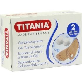 ZEHENSPREIZER aus Gel TITANIA, 2 ST – PZN 6058779 из Германии