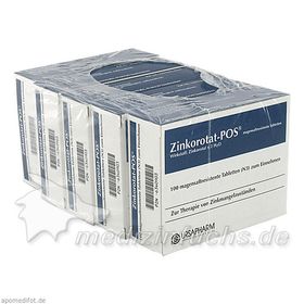 ZINKOROTAT POS magensaftresistente Tabletten, 500 ST – PZN 6340926 из Германии